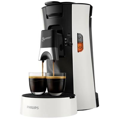 Machine à café à dosettes Philips SENSEO Select CSA230/00 blanc - Conrad  Electronic France