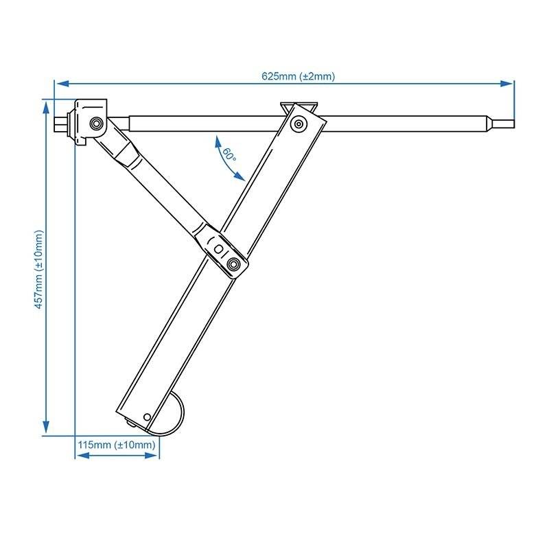 ProPlus Béquille d'attelage 1 pc(s)-7