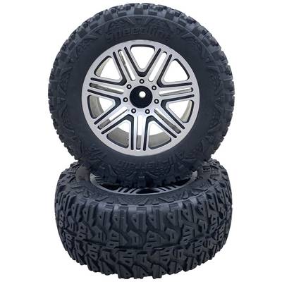 Reely RE-7582929 Pièce de rechange Roues complètes milieu/arrière 212g-0