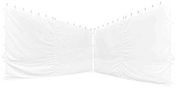 Siena Garden J05233 Pièces latérales pour pavillon Berlino 3x3 m, blanc, lot de 2 housse en polyester, 160g/m2 en blanc, 2 pièces