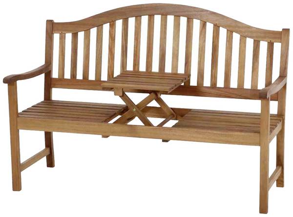 Siena Garden L19597 Banc 3 places, châssis en bois d'acacia huilé FSC 100%