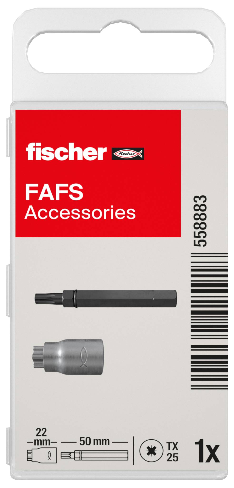Fischer 558883 Outil de pose profil Torx 1 pc(s)-2