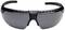 Lunettes de protection avec verres teintés et monture noire, adaptées pour les travaux en extérieur ou dans des environnements lumineux.