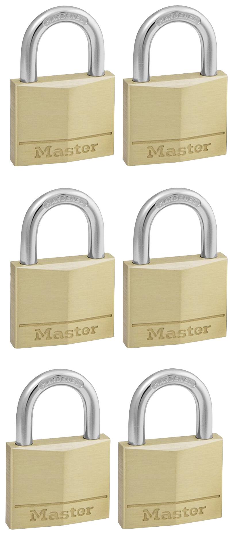 120T paquet de cadenas en laiton massif, 2 unités – Master Lock