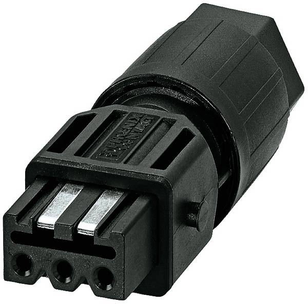 Phoenix Contact 1065121 Connecteur mâle, droit Nombre total de pôles: 4 + PE 16 A, 10 A noir 1 pc(s)