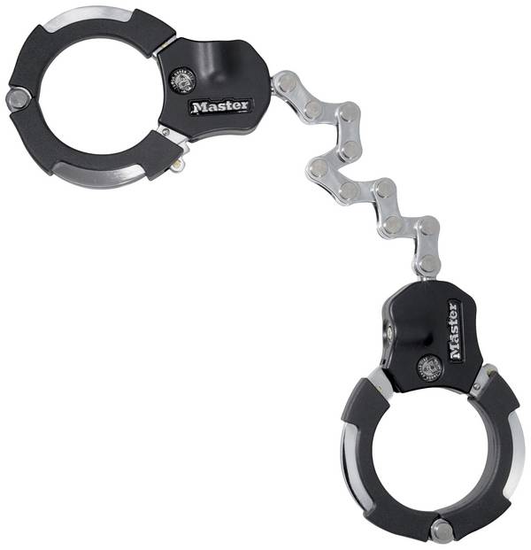 Master Lock 8290EURDPRO Antivol de cadre noir, argent fermeture à clé