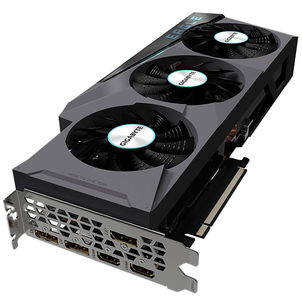 GIGABYTE EAGLE GeForce RTX 3080 12G, GeForce RTX 3080, 12 Go, GDDR6X, 384 bit, 7680 x 4320 pixels, PCI Express x16 4.0-2