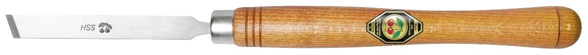 Ciseau à bois à manche en bois et lame métallique, adapté aux travaux sur bois.