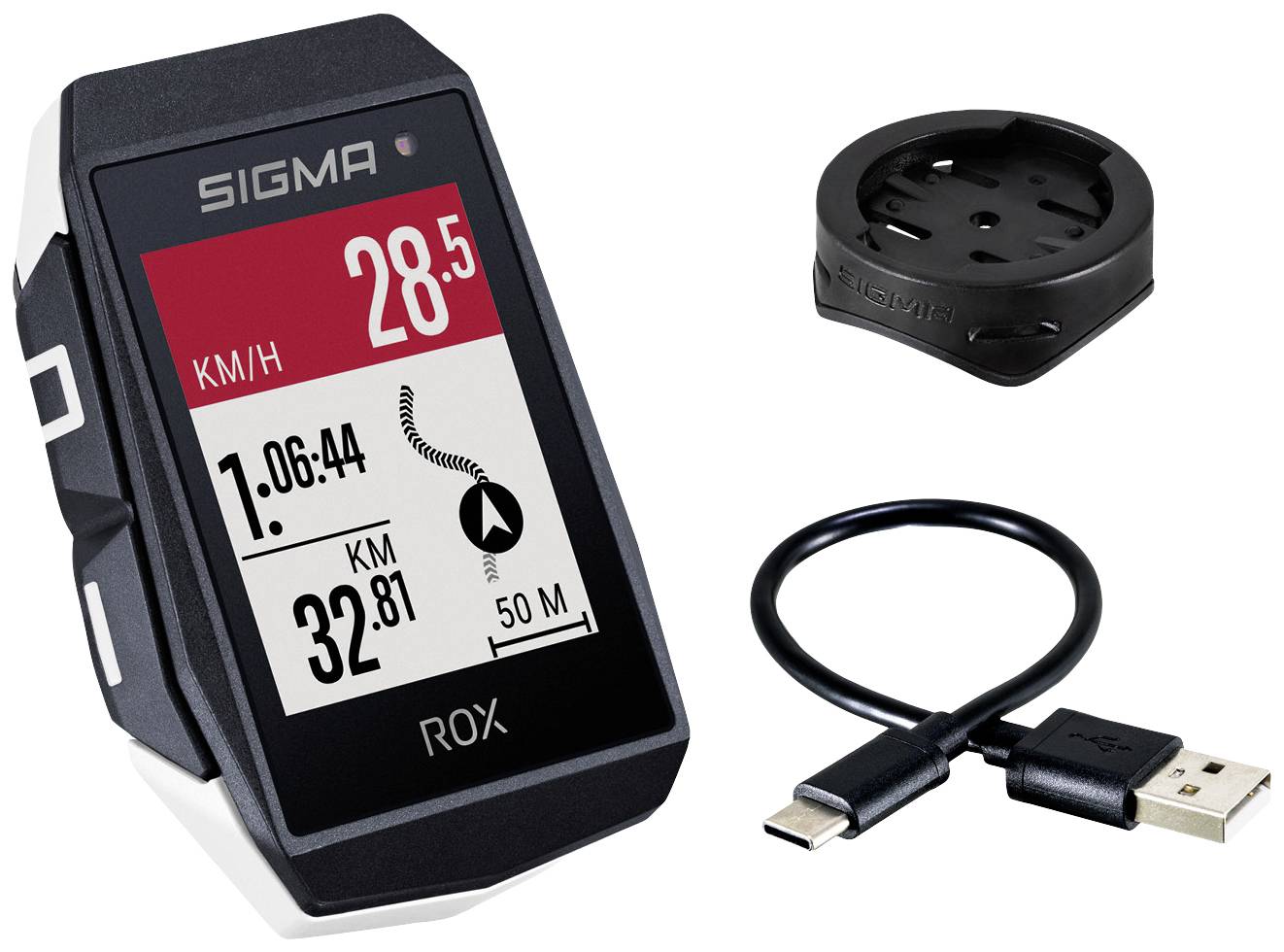 Sigma ROX 11.1 EVO Basic GPS de vélo vélo GPS, GLONASS, protection anti-éclaboussures