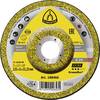 Klingspor 188466 A 24 Extra Disque à ébarber à moyeu déporté Diamètre 125 mm Ø de perçage 22.23 mm acier 10 pc(s)
