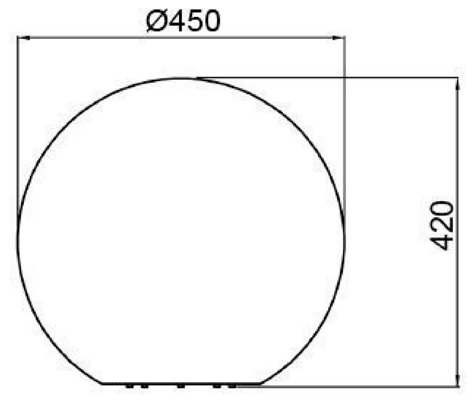 Deko Light 836014 Kugelleuchte 50 Eclairage décoratif extérieur boule LED E27 blanc-3