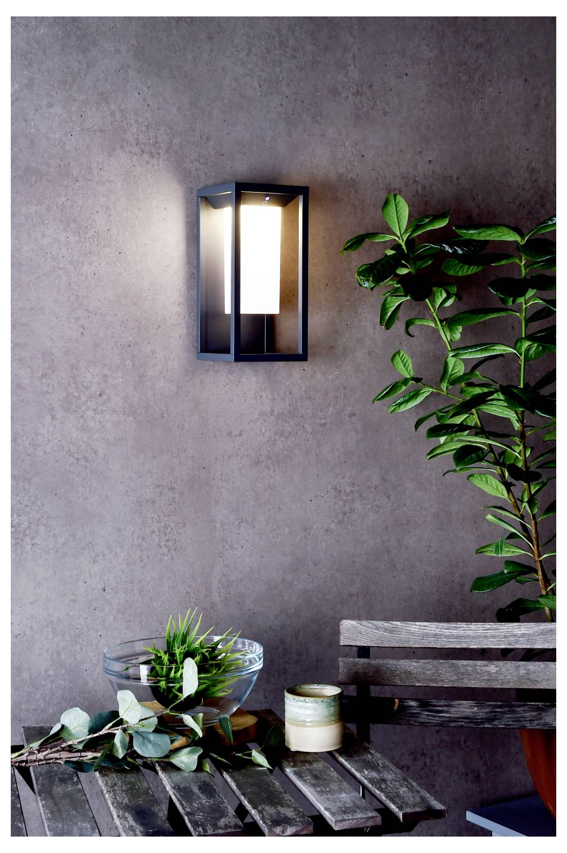 Deko Light Samas Solar 731122 Applique solaire extérieure LED LED 2.2 W gris foncé-3