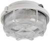 Deko Light Syrma Rund Grau 401016 Plafonnier extérieur, Applique extérieure E27 gris