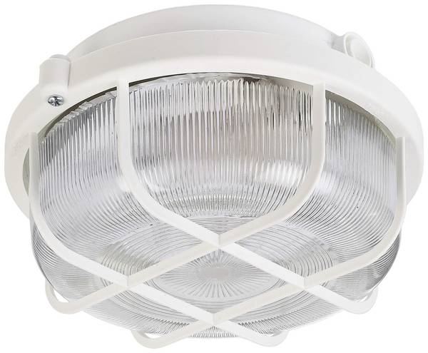 Deko Light Syrma Rund Weiß 401014 Plafonnier extérieur, Applique extérieure   E27  blanc