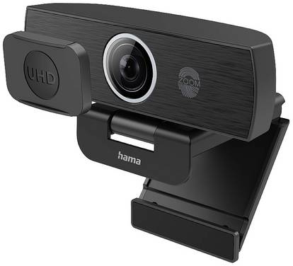 Webcam 4K Hama  3840 x 2160 Pixel support à pince