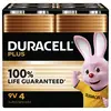 Duracell MN1604 Plus Pile 6LR61 (9V) alcaline(s) 9 V 4 pc(s)