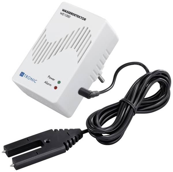 H-Tronic 1114720 WD 1000 Détecteur d'eau avec capteur externe sur prise