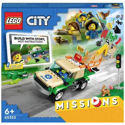 60353 LEGO® CITY Missions de sauvetage des animaux
