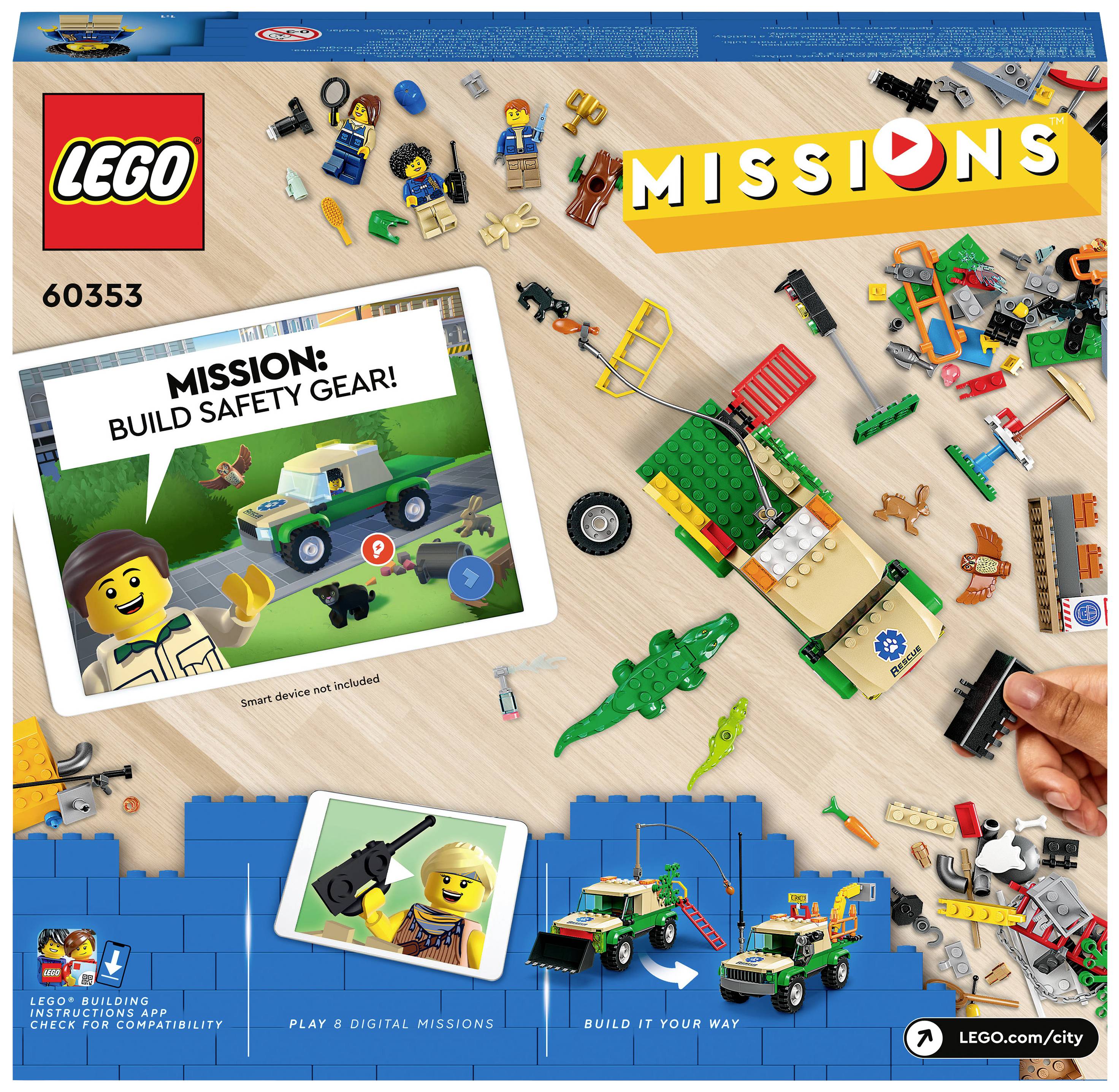 60353 LEGO® CITY Missions de sauvetage des animaux-1