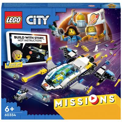 60354 LEGO® CITY Missions d'exploration dans l'espace