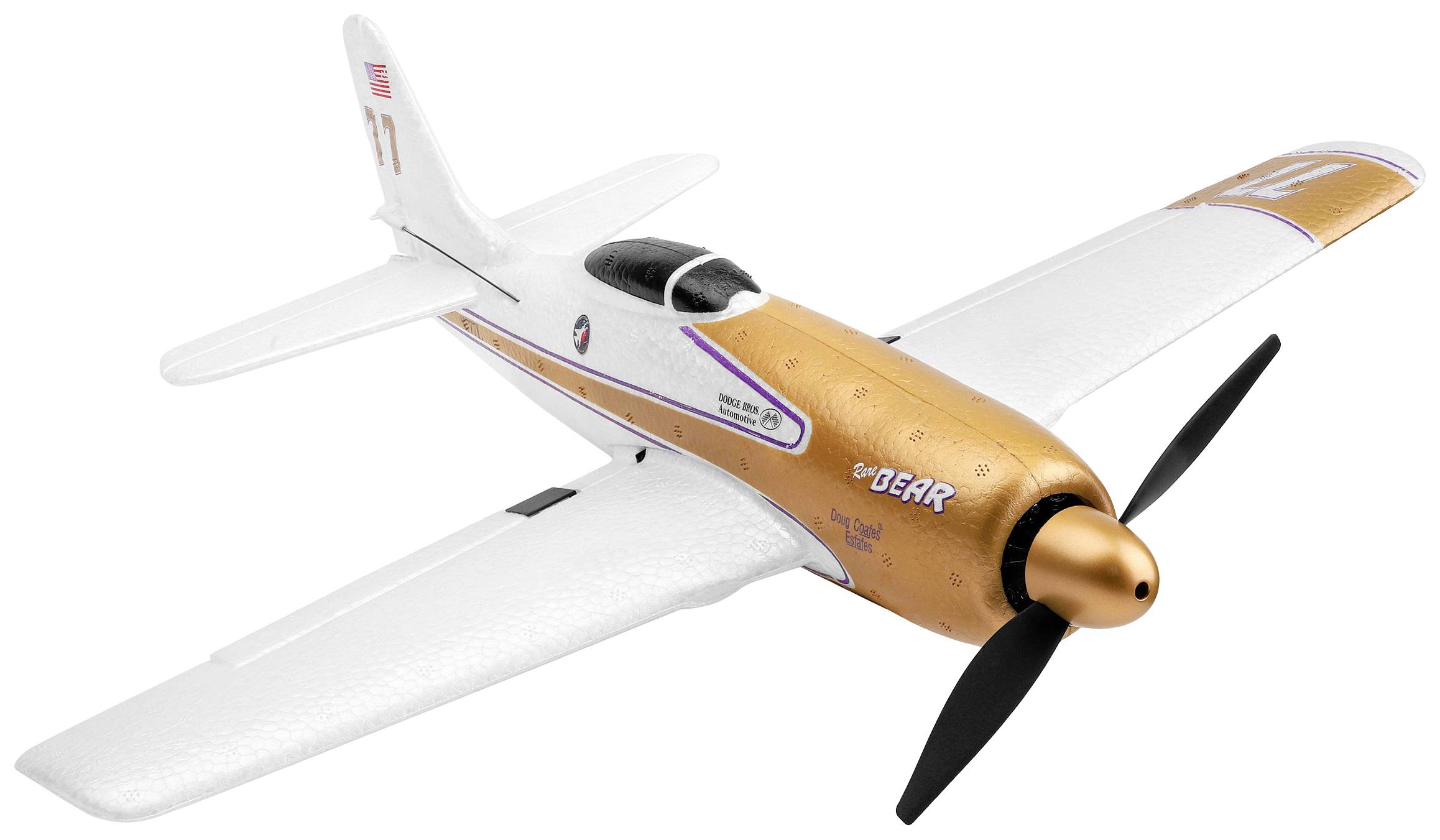 Avion RC Amewi Skylark 650mm Jaune - Brushless, Gyro 3D/6G, Parfait Pour Débutants