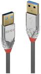 Câble USB Lindy 36628 3 m USB 3.2 Gen 1 (3.1 Gen 1) USB A gris