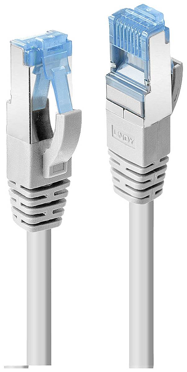 LINDY 47130 RJ45 Câble réseau, câble patch CAT 6a S/FTP 0.30 m gris 1 pc(s)