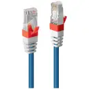 LINDY 45380 RJ45 Câble réseau, câble patch CAT 6a S/FTP 15.00 m bleu contacts dorés 1 pc(s)