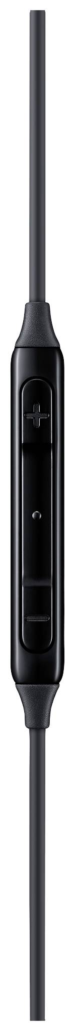 Commutateur audio inline noir avec contrôle de volume et interrupteur coulissant, aligné verticalement.