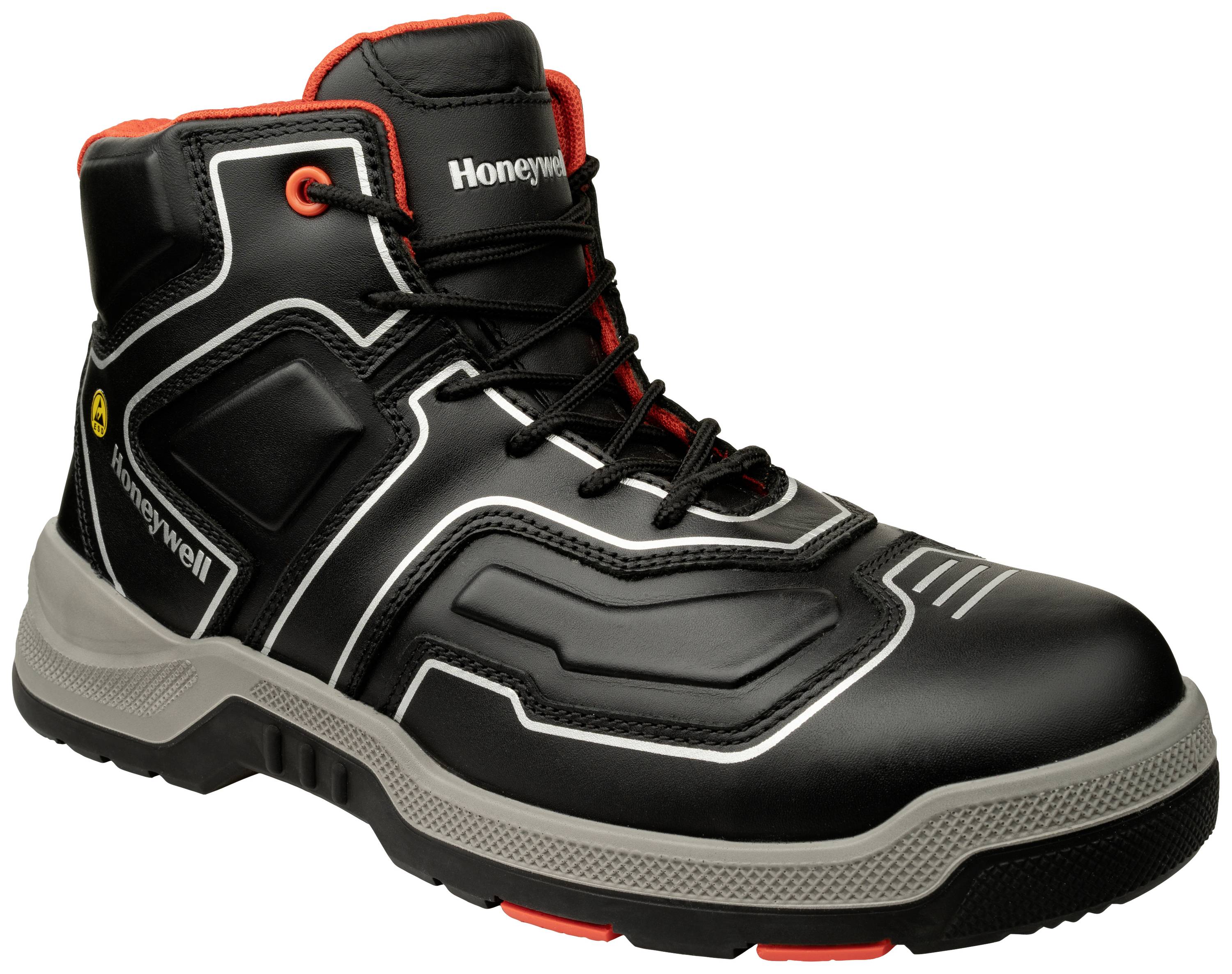 Otter Advancer Mid 6551634-44/7 antistatique (ESD) Chaussures montantes de sécurité S3 Pointure (EU): 44 noir, gris 1 pa-1