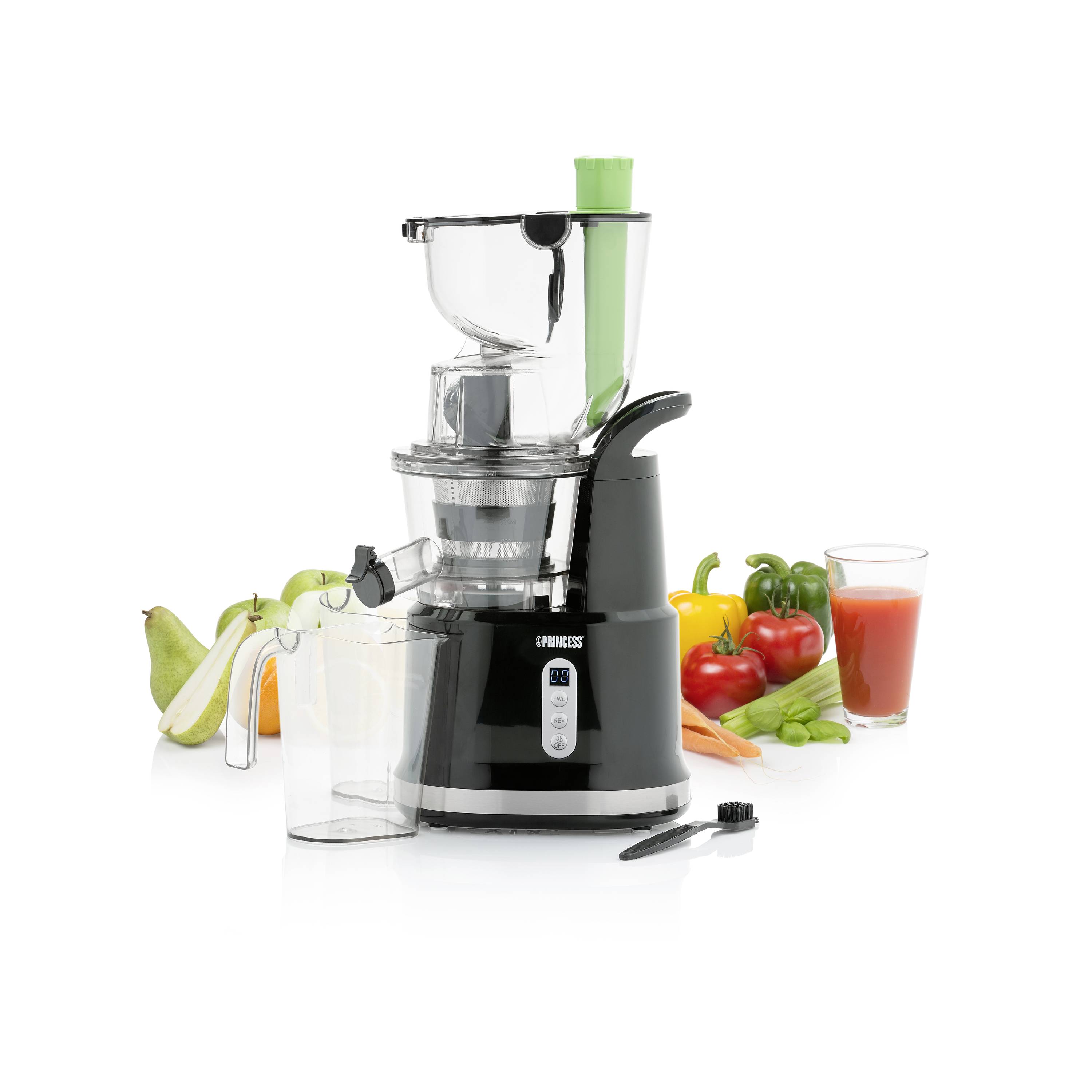 Princess Centrifugeuse lente 202045 200 W noir-9