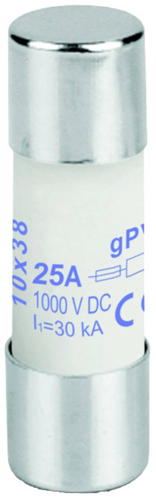 Weidmüller  2827990000  FUSE 10X38 25A 1000 VDC GPV S  Micro-fusible    25 A      Contenu 1 pc(s)