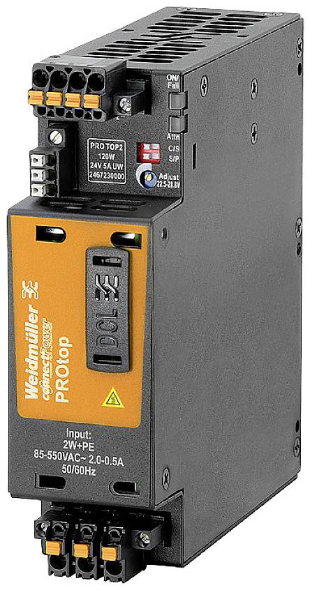 Weidmüller 2467230000 Bloc d'alimentation à découpage 24 V 5 A