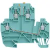 Weidmüller 2810660000 Bloc de jonction de test sectionnable modulaire 5.1 mm raccord à vis bleu 50 pc(s)