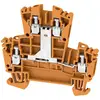 Weidmüller 2732600000 Bloc de jonction de passage 5.1 mm raccord à vis orange 50 pc(s) Piece