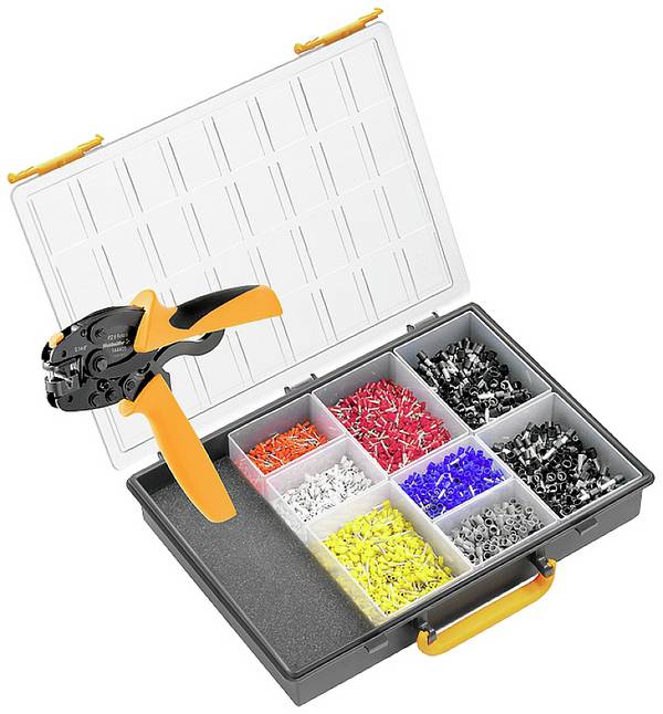 Weidmüller 1470940000 Assortiment d'embouts simples 0.5 mm², 6 mm²   1 pc(s) Box