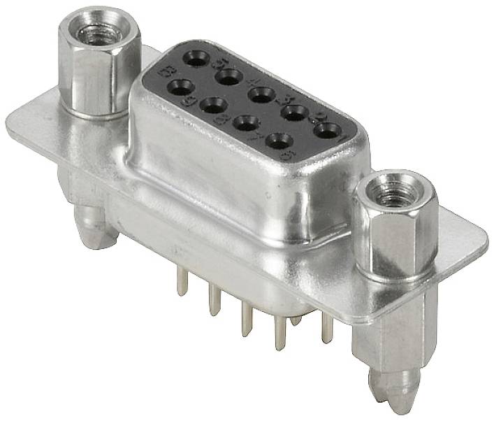 Weidmüller D-SUB F6.1 T09VB 3.2B2 TY BK 2626670000 SUB-D femelle 0 °, 180 ° Nombre de pôles: 9 à souder 1 pc(s)