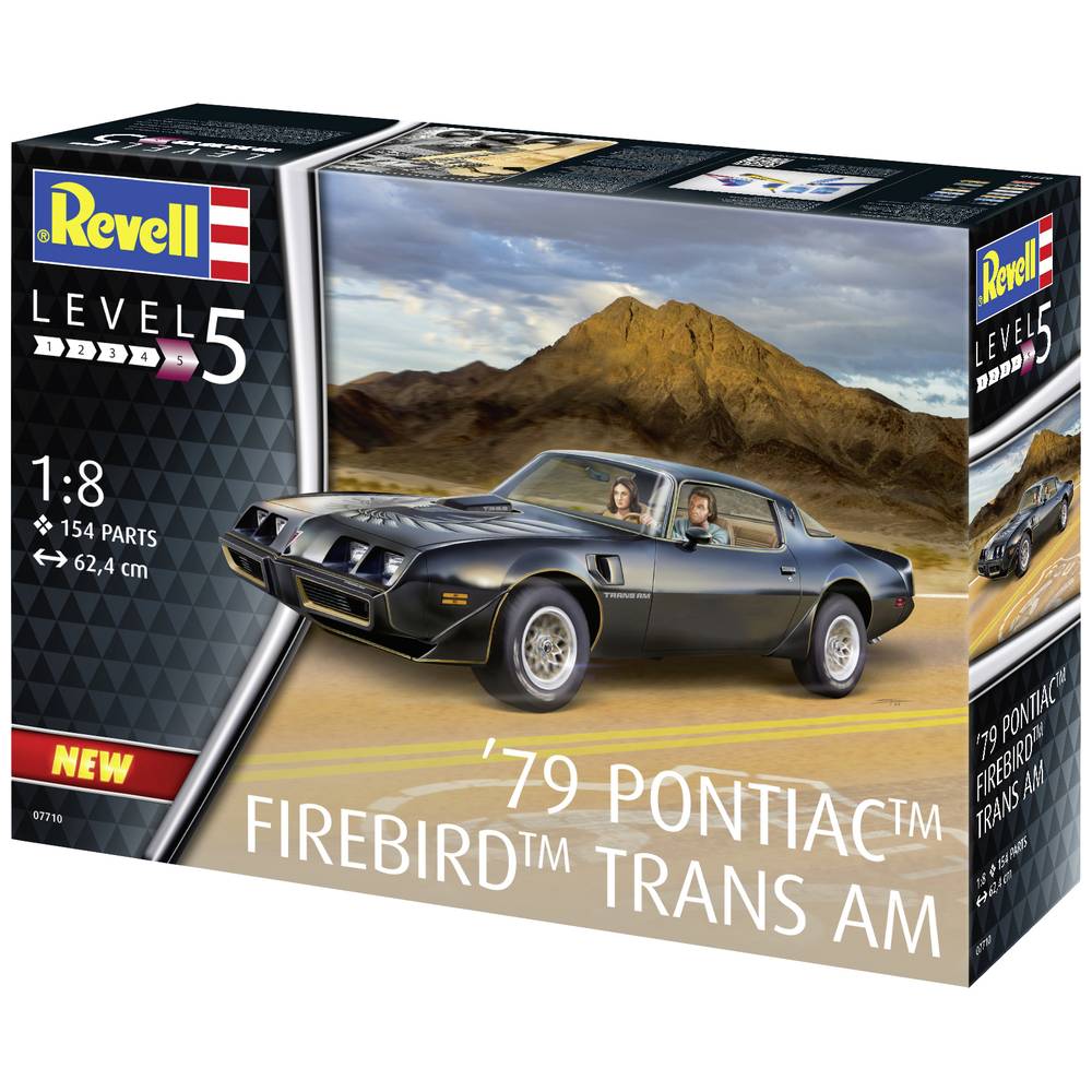 Revell 07710 Pontiac Firebird Trans Am Maquette de voiture 1:8
