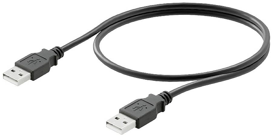 Weidmüller Câble USB USB-A mâle 3.00 m noir gaine en PVC 1993550030