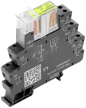 Weidmüller TRS 24VUC 2CO FG Interface relais  6 A 2 inverseurs (RT)  5 pc(s)