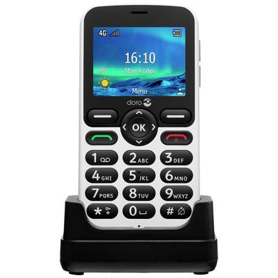 doro 5860 Téléphone portable pour séniors avec station de charge