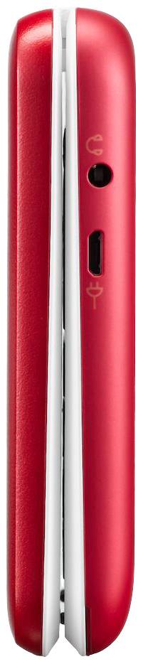 doro 6880 Téléphone portable à clapet pour séniors avec station de charge rouge-9