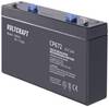 VOLTCRAFT CE6V/7Ah VC-12713945 Batterie au plomb 6 V 7.2 Ah plomb (AGM) (l x H x P) 151 x 100 x 34 mm cosses plates 4,8 mm sans entretien