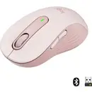 Logitech Signature M650 L Souris radio, Bluetooth Taille: L optique rose 5 Boutons 4000 dpi