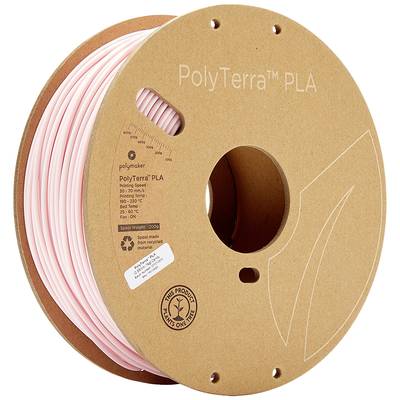 Polymaker 70868 PolyTerra PLA Filament PLA  2.85 mm 1000 g rose (mat), rose pastel  1 pc(s)