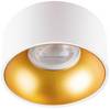 Kanlux 27576 Riti Plafonnier GU10, Par 16 or (mat), blanc mat