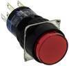Idec AL6M-M24P-R AL6M-M24P-R Bouton-poussoir lumineux à rappel 250 V 1 A 2 x Off/(On) à rappel rouge IP65 1 pc(s)