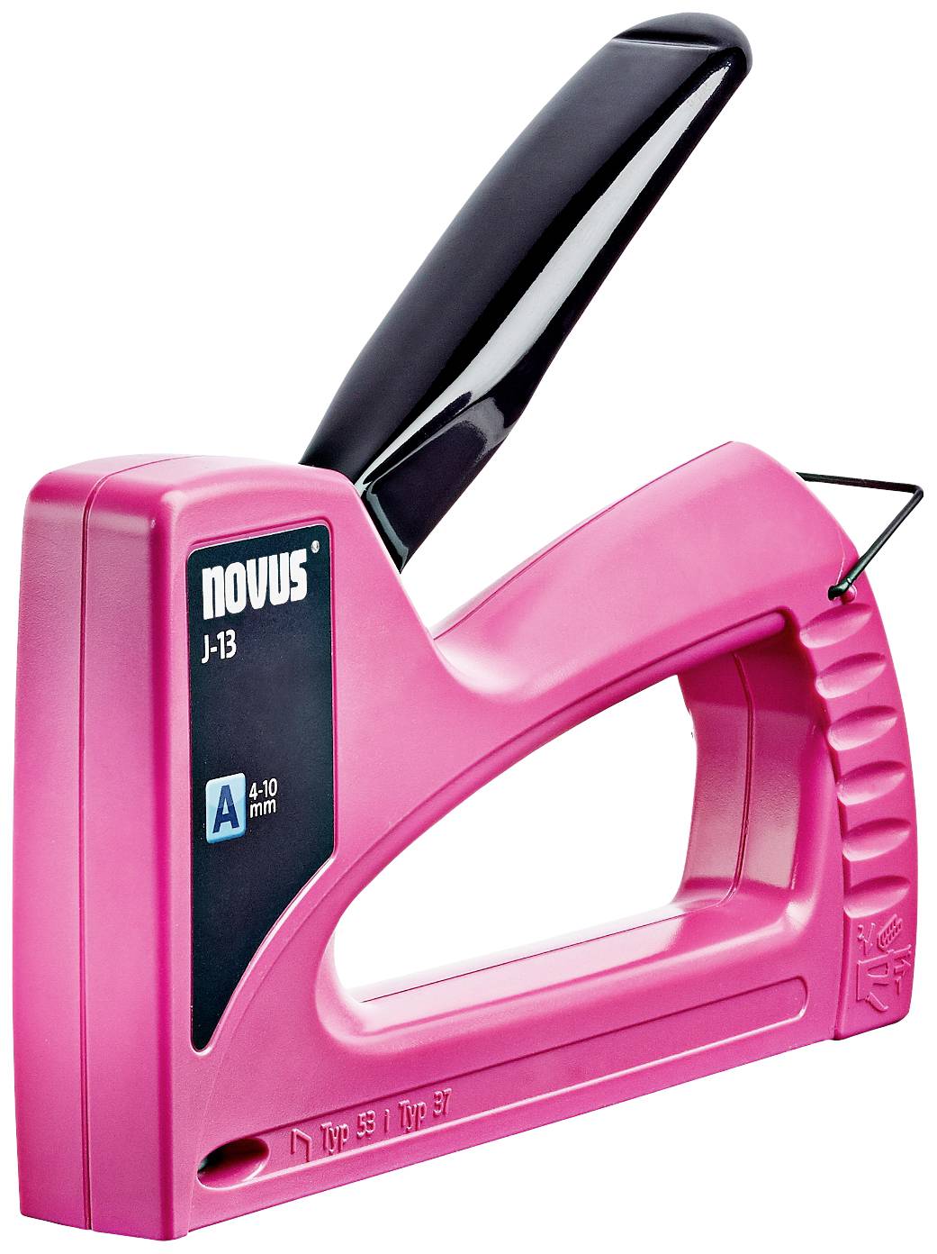 Novus Office J-13 PINK 030-0442 Agrafeuse manuelle pour type d'agrafe Type 53, Type 37 Longueur de l'agrafe 4 - 10 mm