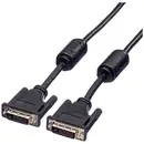 ROLINE Câble DVI pour écran, M-M, (24+1) dual link, 2 m