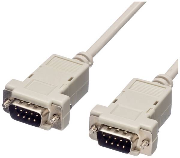 VALUE Câble RS232 9 pôles M/M, 1,8 m